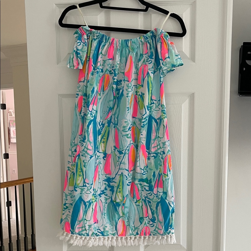 Lilly Pulitzer Off-Shoulder Dress